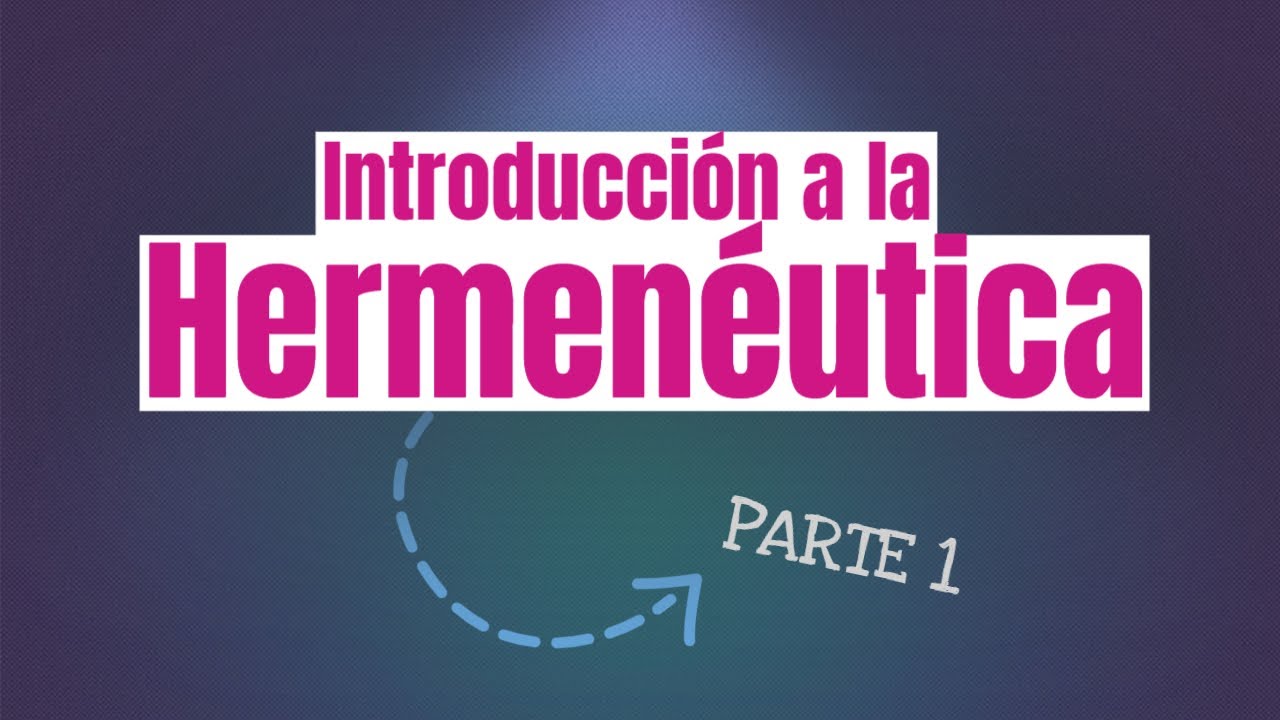 Introducción a la hermenéutica jurídica I (Orión Vargas)