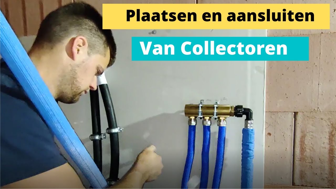 Hoe plaats je en sluit je een collector aan?