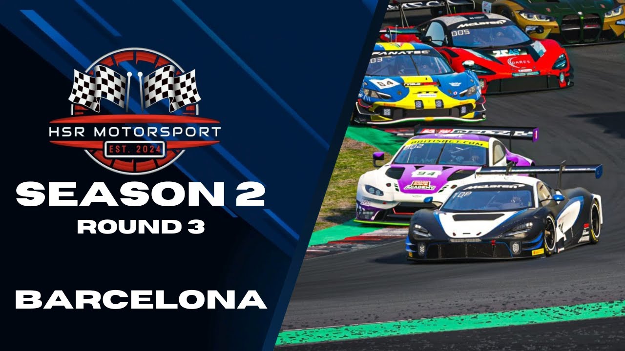 HSR Motorsport GT3 Season 2 - Round 3 | Barcelona | Race Highlights