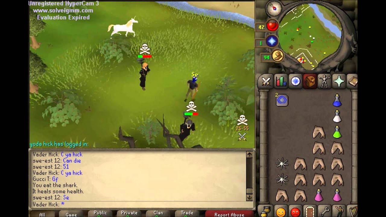 obby maul pure multi pk vid twins runescape 2007