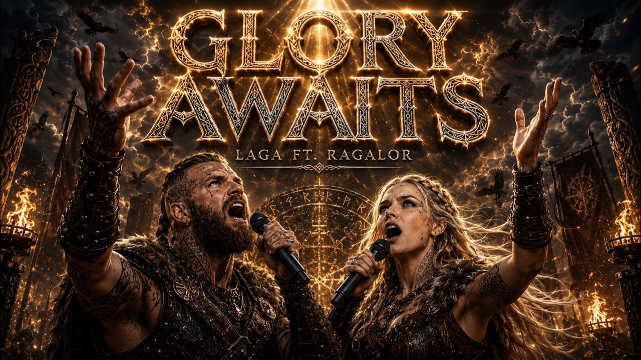 Laga ft. Ragalor - GLORY AWAITS ⚔️🔥| Epic Viking Rap | Viking Song 🔥