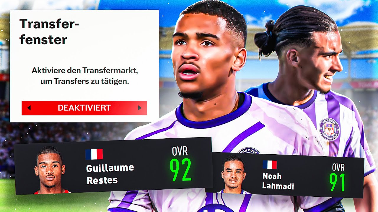 OHNE Transfers zum CHAMPIONS LEAGUE TITEL!! ❌😱 EA FC 24 Toulouse Sprint to Glory