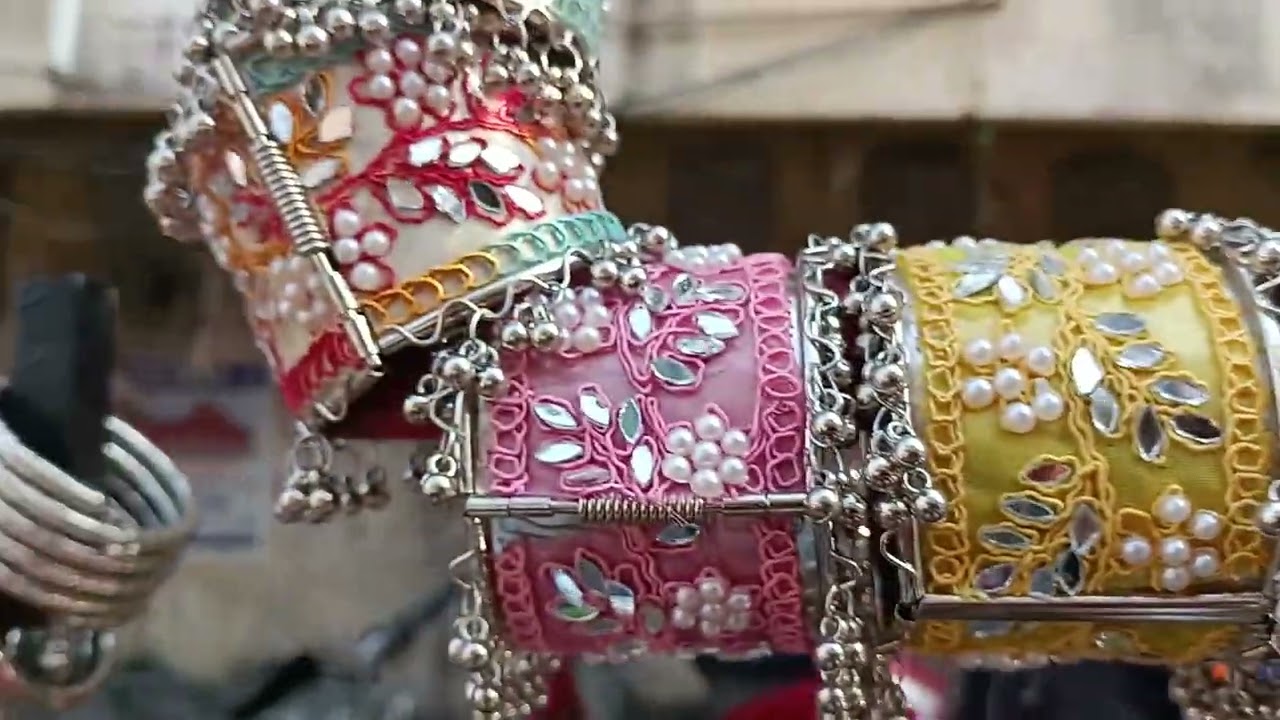 Rajasthani Jhumka ,kada and Necklace in Exhibition Numaish 2026.