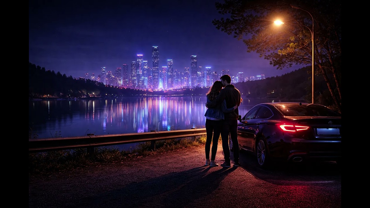 Midnight Echoes – Melodic Electronic Chillout | Dreamy Night Drive Instrumental