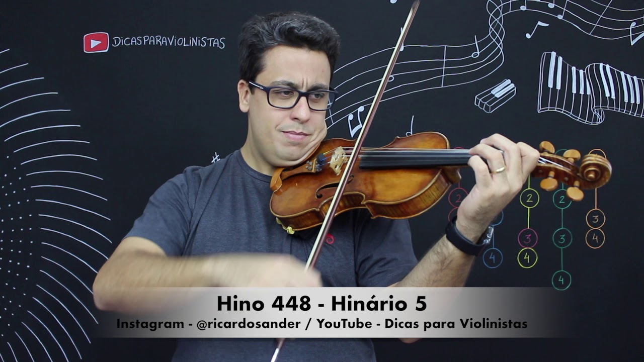 Hino 448 Violino Hinário 5 CCB