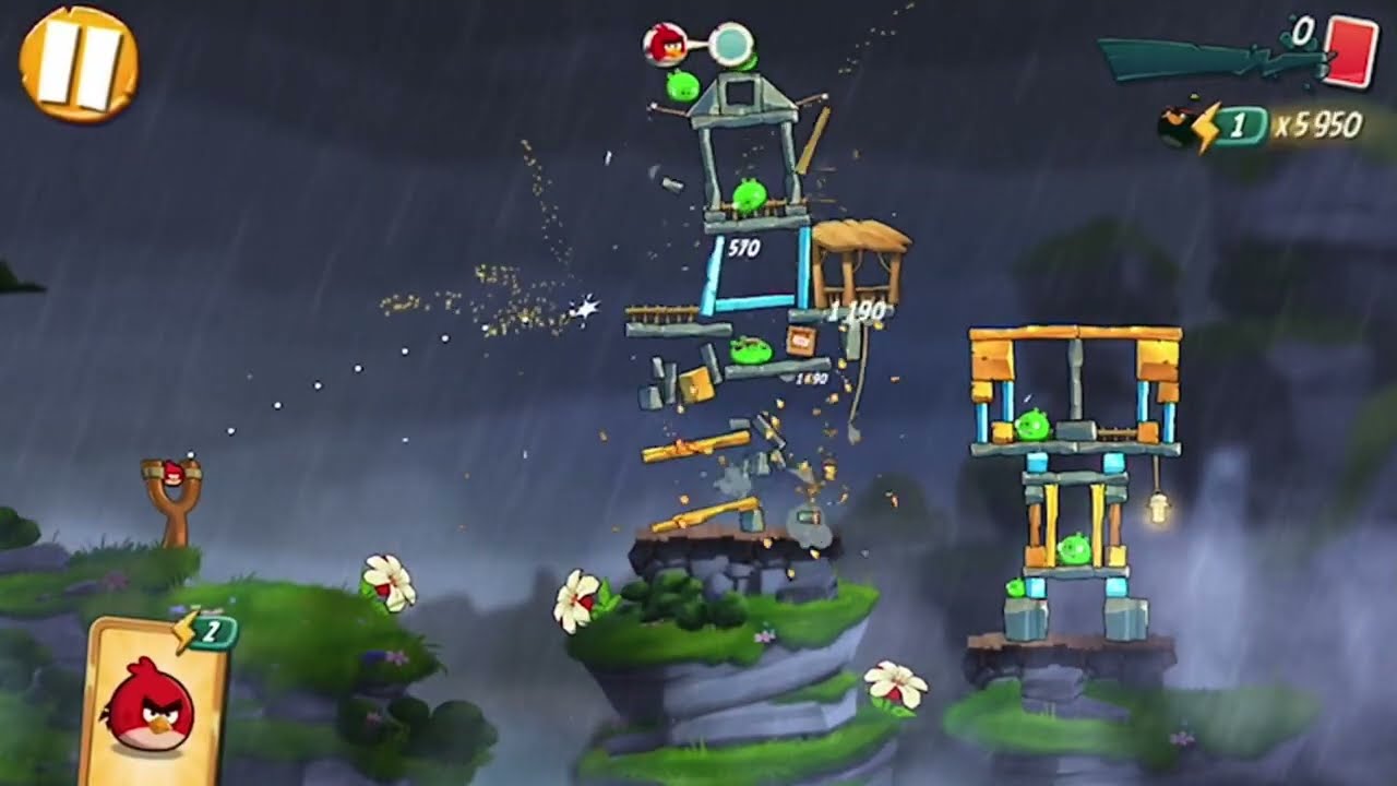 Angry Birds 2 - Nivel 1 al 5