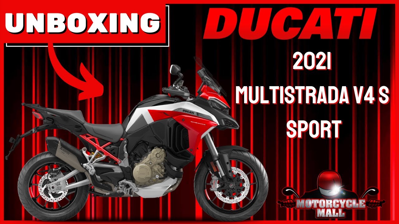 UNBOXING | 2021 Ducati Multistrada V4 S Sport | Motorcycle Mall