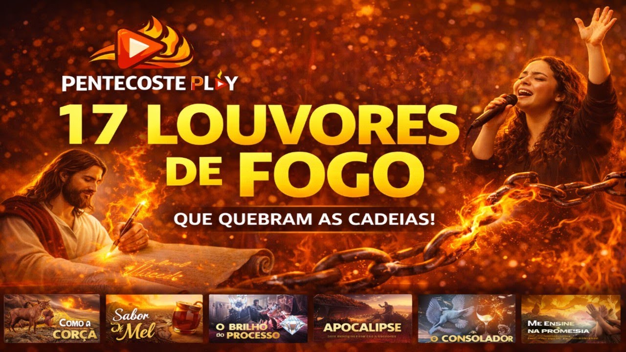 A COLETÂNEA QUE O INIMIGO TENTOU CALAR! 17 Hinos de Unção para ouvir e glorificar hoje 🔥👑