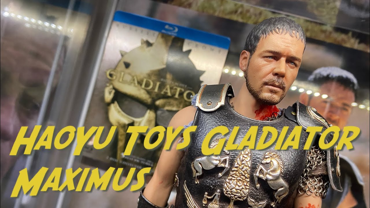 HaoYu Toys Deluxe Gladiator Custom Maximus 1/6 Scale Display Showcase With a Dean Tolliver Sculpt