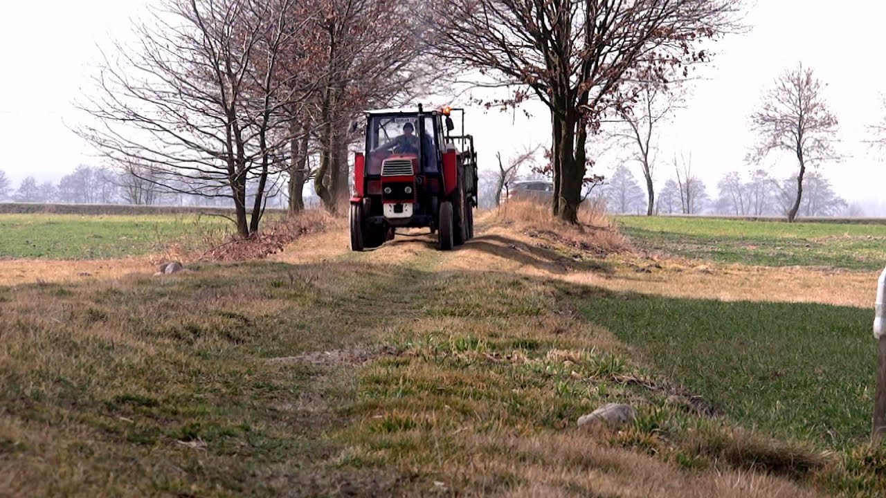 URSUS 1002  &  Wywóz obornika 2014