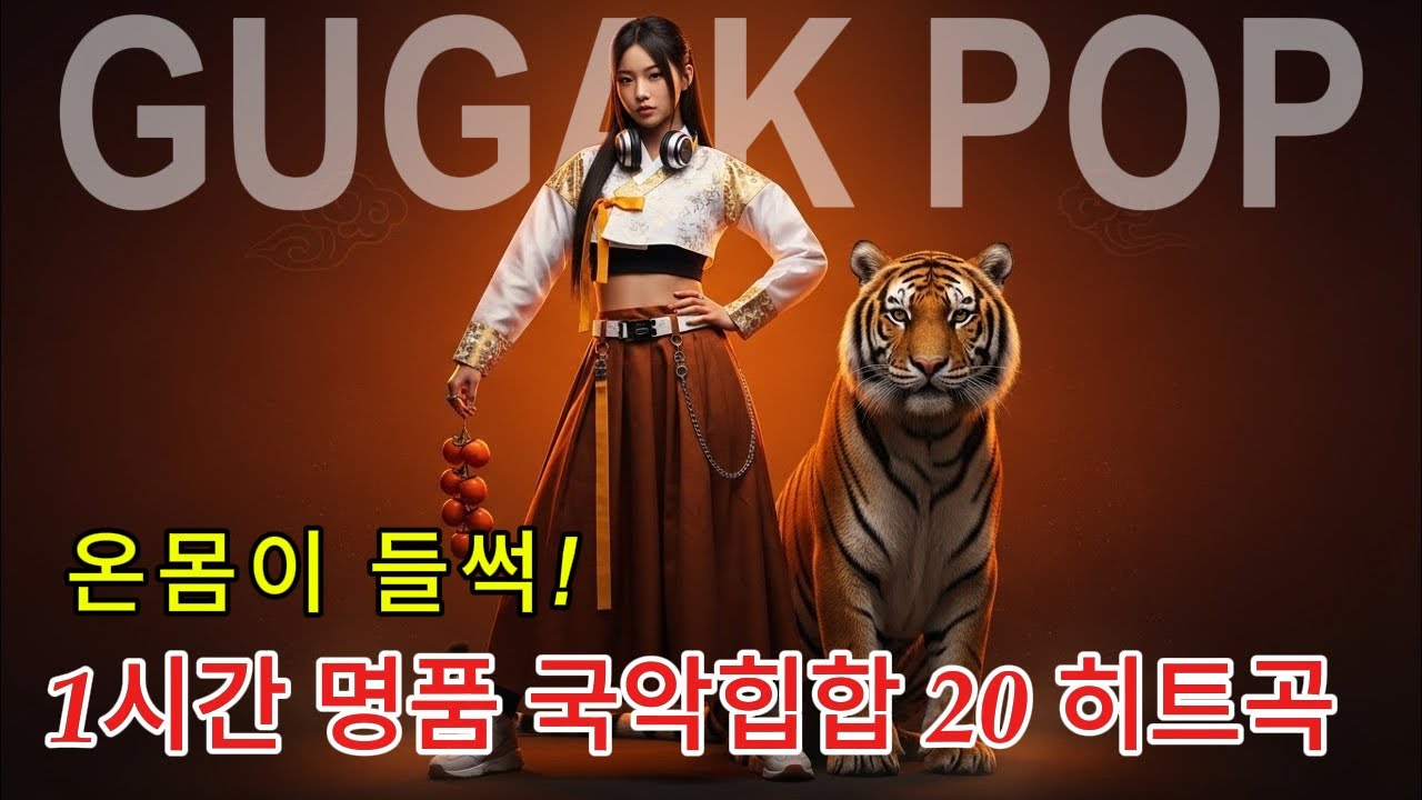 [Playlist] 한 번 들으면 멈출수 없다! 지루함 삭제 ! 1시간 전래동화 20곡 메들리｜ 오늘도 버틴 당신에게- 국악힙합 20곡 플레이리스트