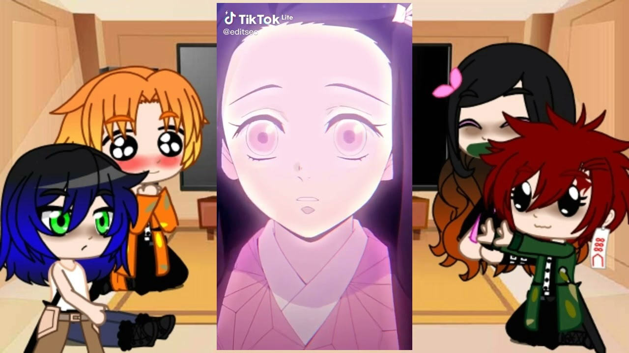 demon slayer react a tiktok[inotan/tanzen]