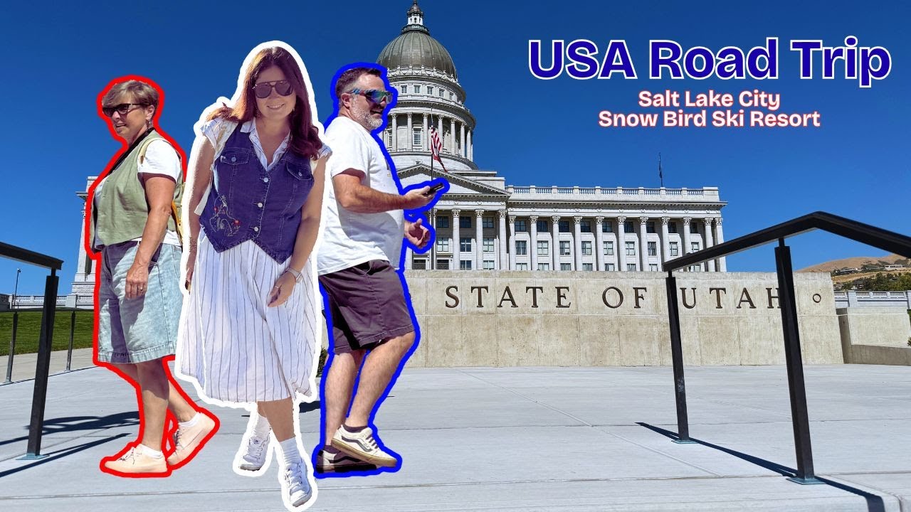 Vlog Salt Lake City, Mountains, Antelope Island, broken RV | USA Road Trip Part 4