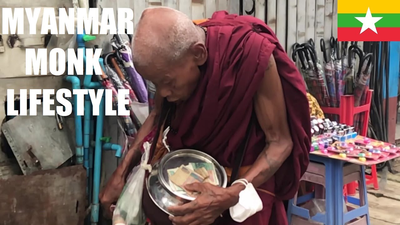 🇲🇲 Myanmar Monk Lifestyle
