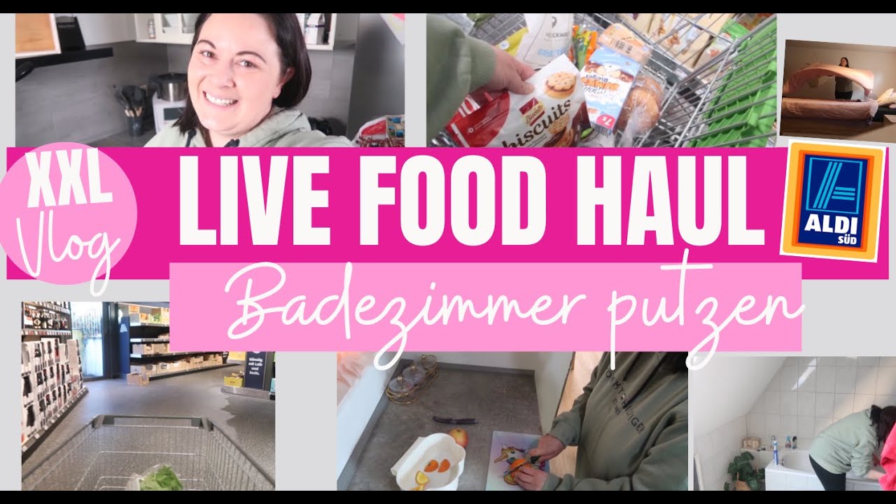 ALLTAG AM WOCHENENDE| FOOD HAUL ALDI| PUTZEN| XXL VLOG| Fräulein Jasmin