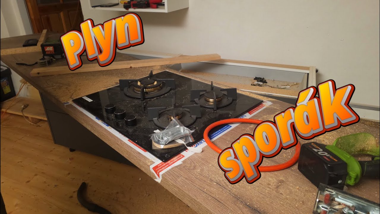 Montáž Sporáku do Kuchyně! 🔪 Jak vyříznout díru do desky? #rekonstrukce