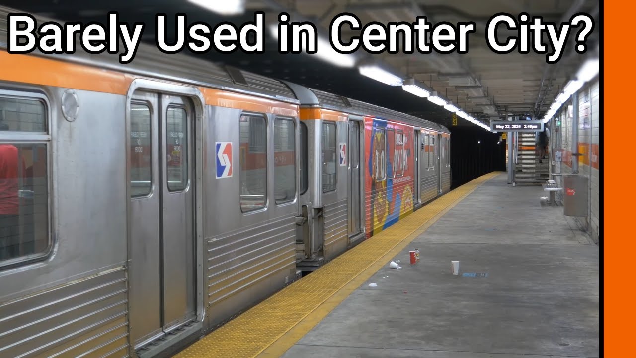 Why is Philadelphia's Least Used Subway Station Located in Center City?