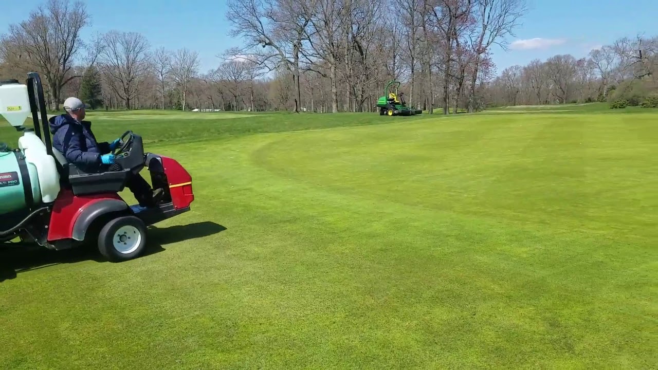 Golf Course Maintenance-Fertilizer Application