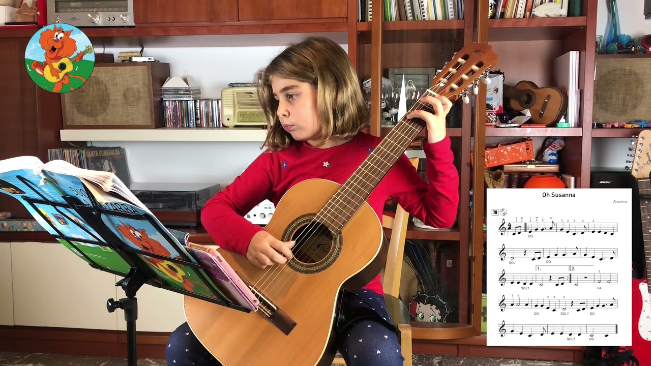 Lezione #78 Oh Susanna - Suoniamo la Chitarra di Roberto Fabbri