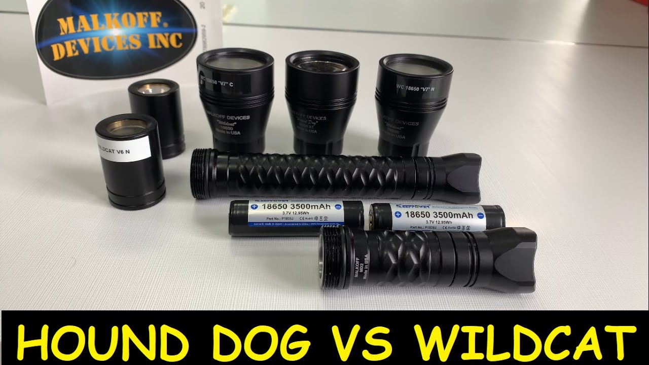Lanterna Malkoff Devices Wild Cat 18650 - Apresentação, anatomia e modularidade