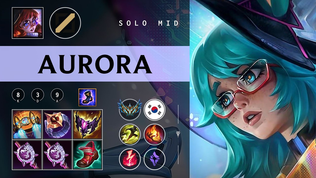Aurora Mid vs Ahri - KR Challenger Patch 26.06