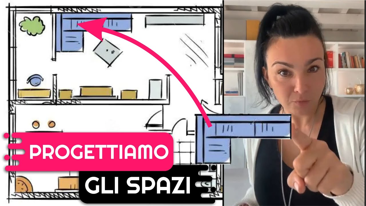 Progettazione degli spazi: disegno gli arredi per spostarli