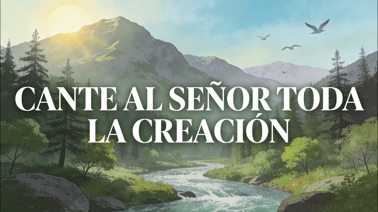 CANTE AL SEÑOR TODA LA CREACIÓN - CON LETRAS