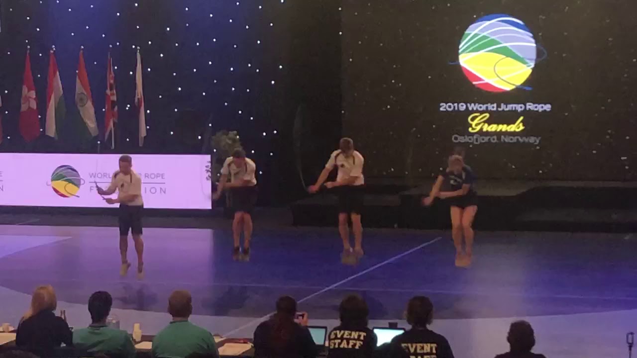 Single Rope team Freestyle- Norway 2019