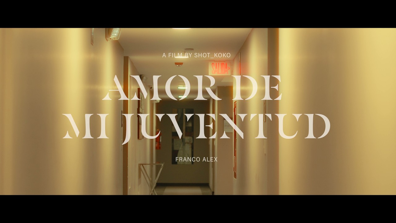 Franco Alex - Amor De Mi Juventud ❤️‍🩹🥀 ( Video Oficial )