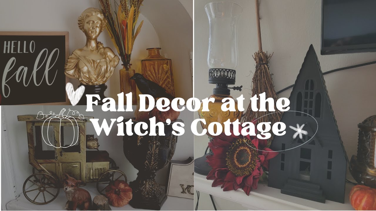 Осенний декор в коттедже ведьмы + экскурсия по дому