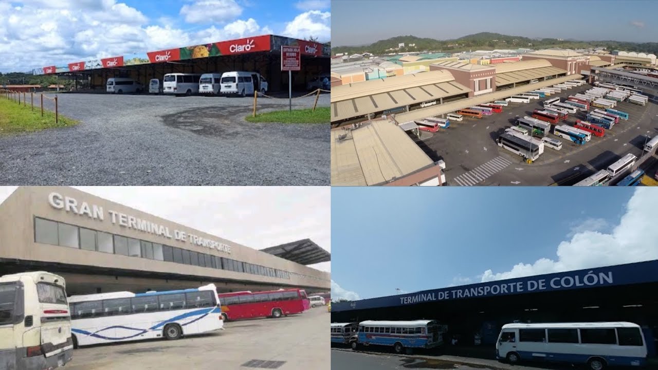 Las 9 terminales de buses más importantes de Panamá