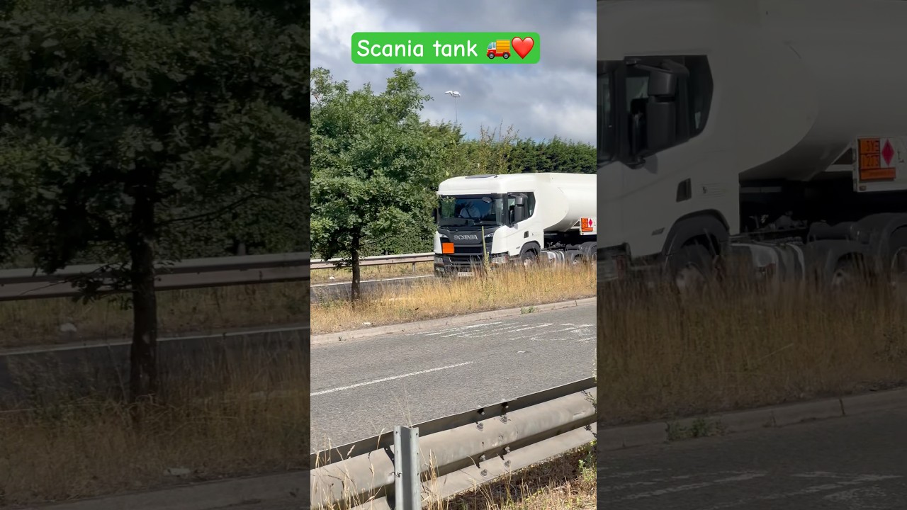 Scania Speedy Tank Truck Racing Through England! 🚛💨⛽ 
