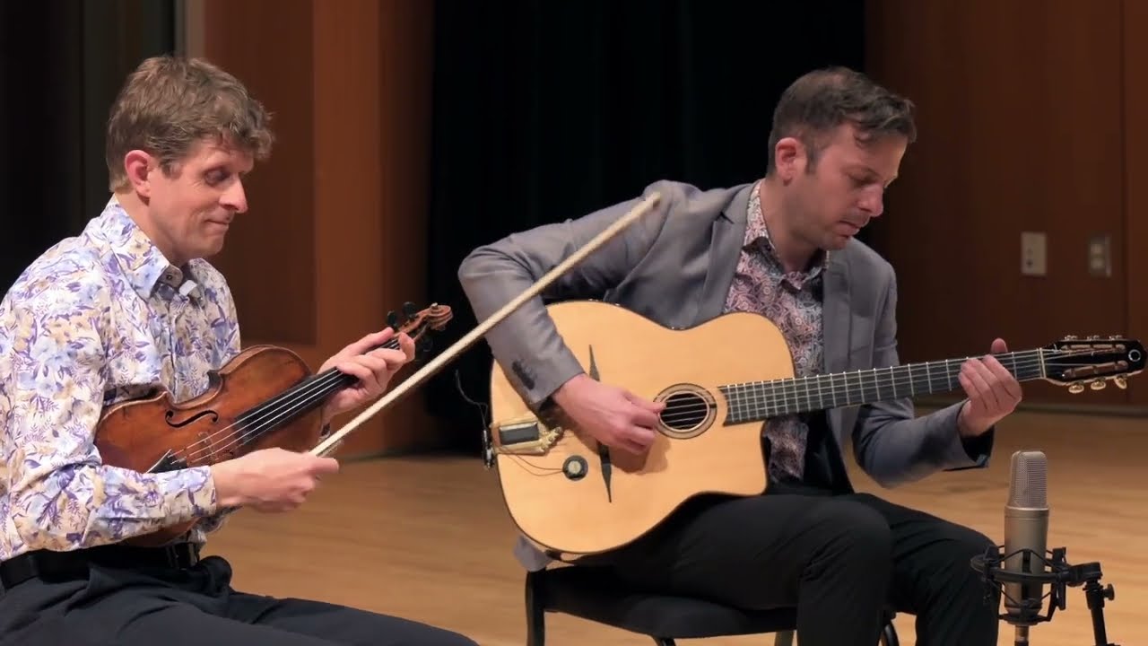 Apache - Gypsy Jazz Duets with Tim Kliphuis and Jimmy Grant