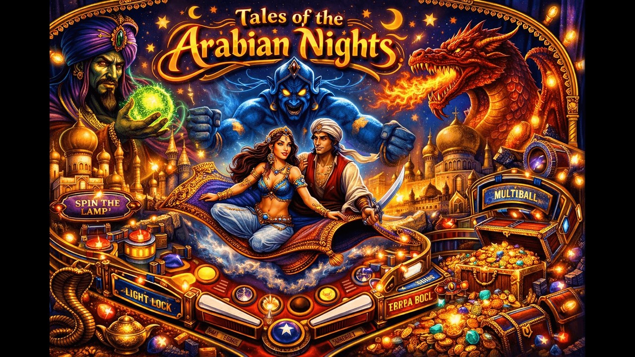 Tales of the Arabian Nights (VCab) — Wed — Genie Wishes & Magic Lamp Mayhem!🧞 ✨