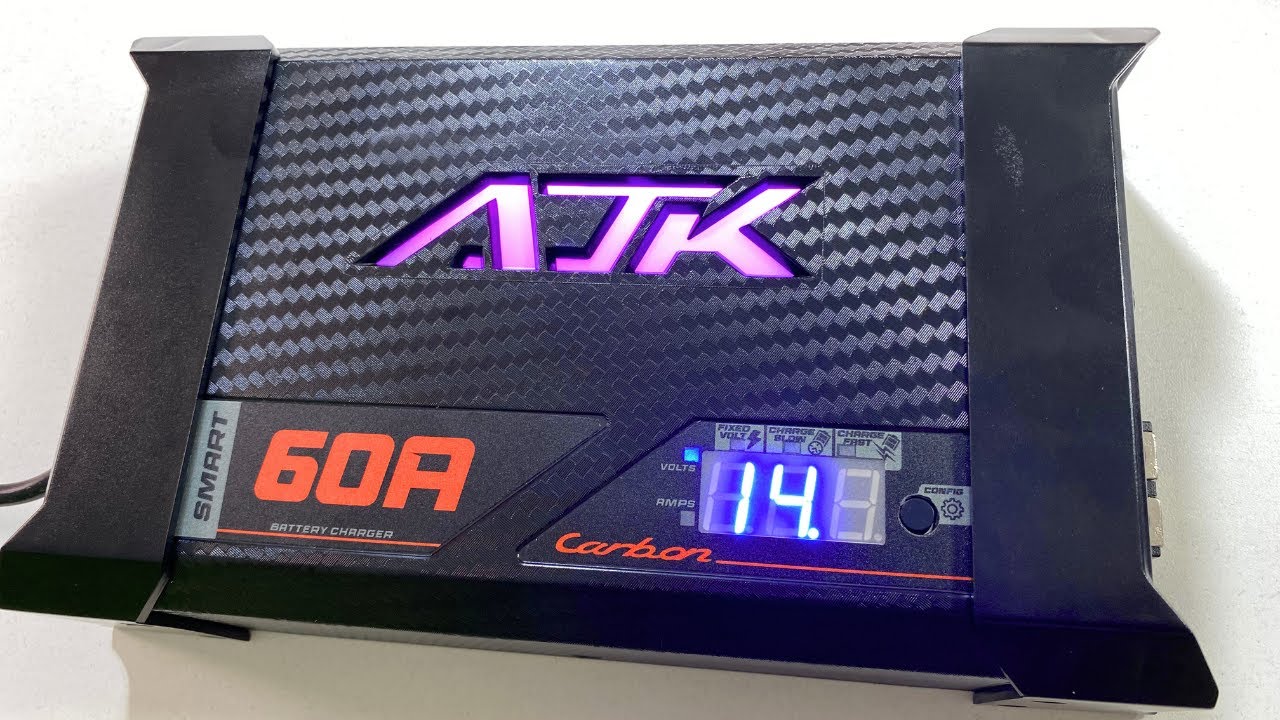 Nova Fonte Carregador 60a Carbon 12v Bivolt Voltimetro Bateria