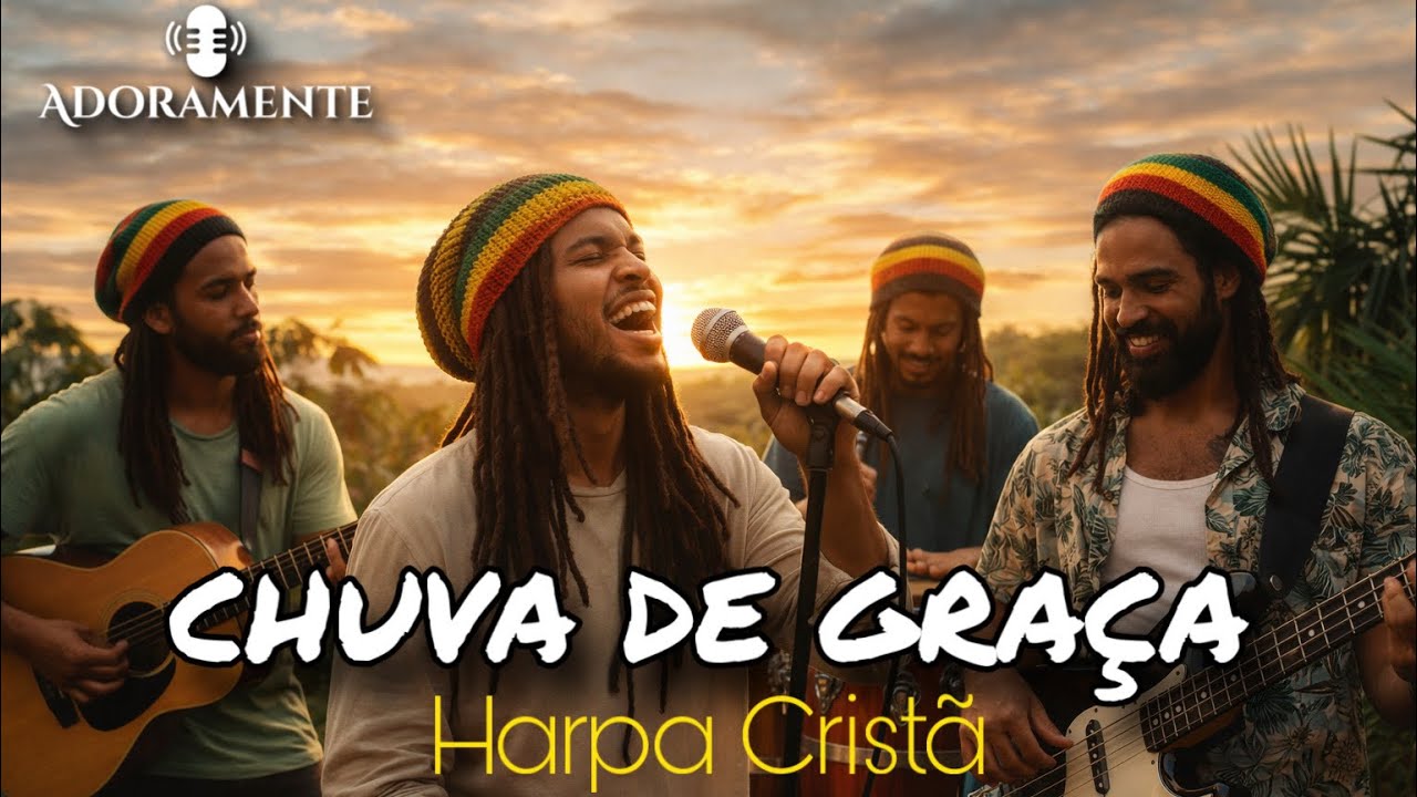 CHUVA DE GRAÇA (HARPA CRISTÃ) | HINO CLÁSSICO NO ESTILO DO REGGAE