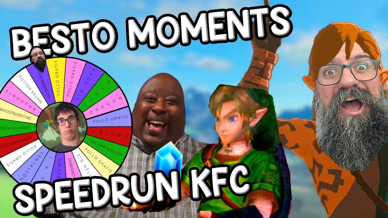 MEJORES MOMENTOS RETO KFC - ERIC Y PAZOS MASTERS SPEEDRUNERS #AD