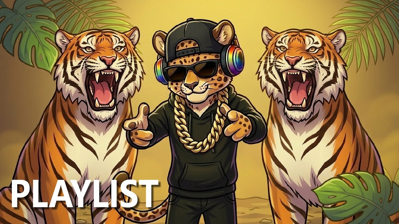 Playlist | 🔥 작업효율 200% 느좋 R&B 힙합 | 정글 그루브 (Groove & Wild) 😎🌴 | 매장음악 · 작업 · 카페 음악