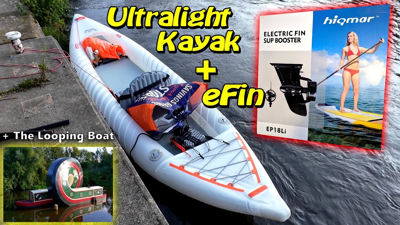 Aqua Marina Halfve + Hiqmar eFin на канале Шеффилд и Тинсли