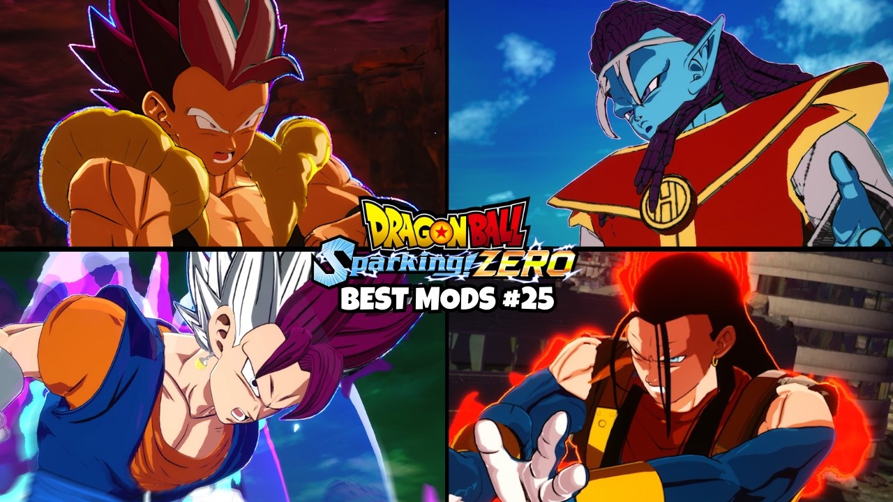 Best Characters & Costumes Mods #25 | Dragon Ball: Sparking! ZERO