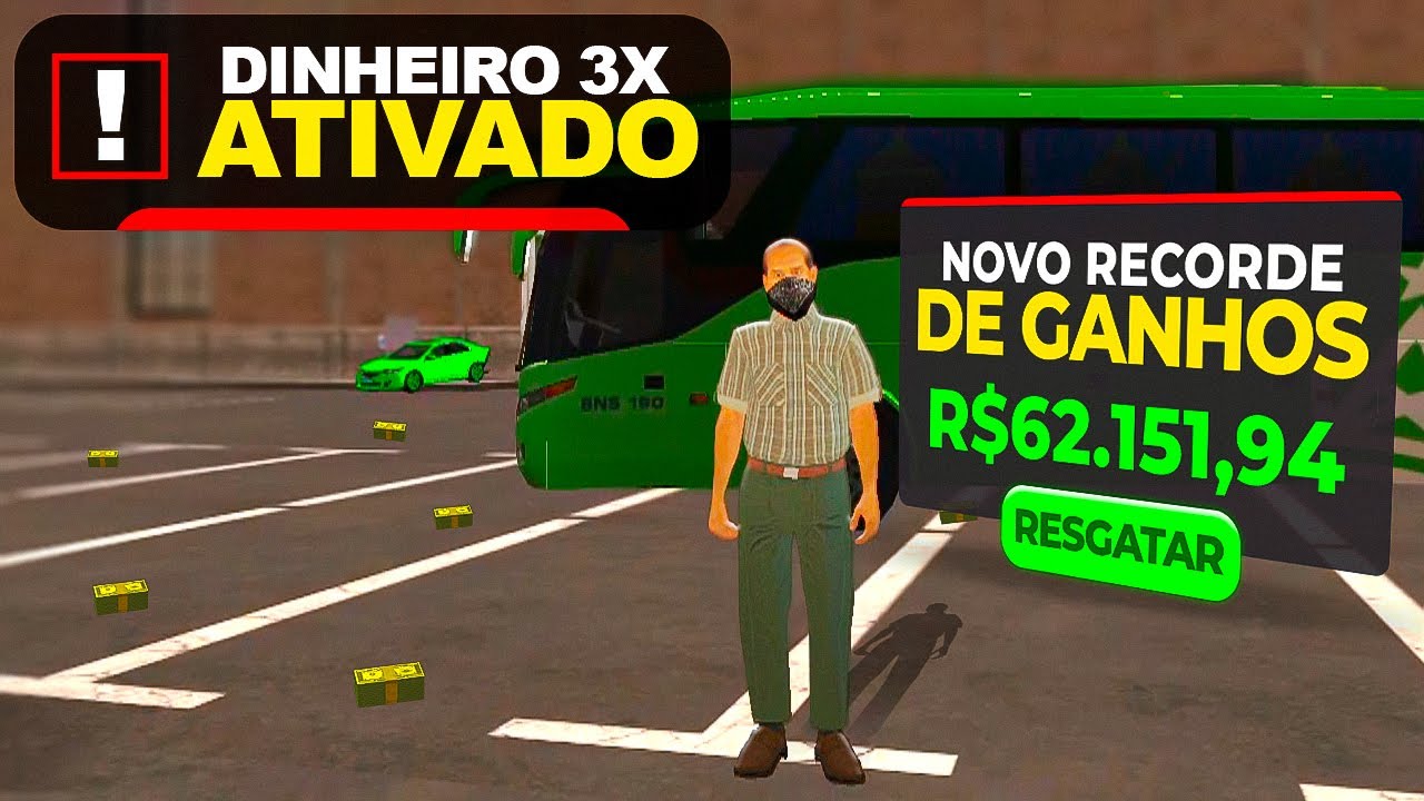 🤩 FIQUEI RICO TRABALHANDO DE MOTORISTA DE ÔNIBUS! RIO RISE (NOVO GTA RP MOBILE)
