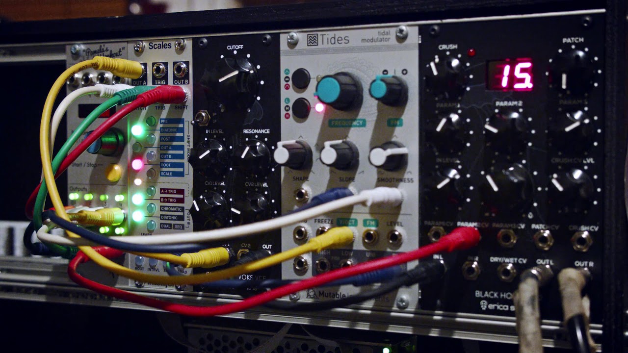 Modular ambient melodies with Intellijel Scales