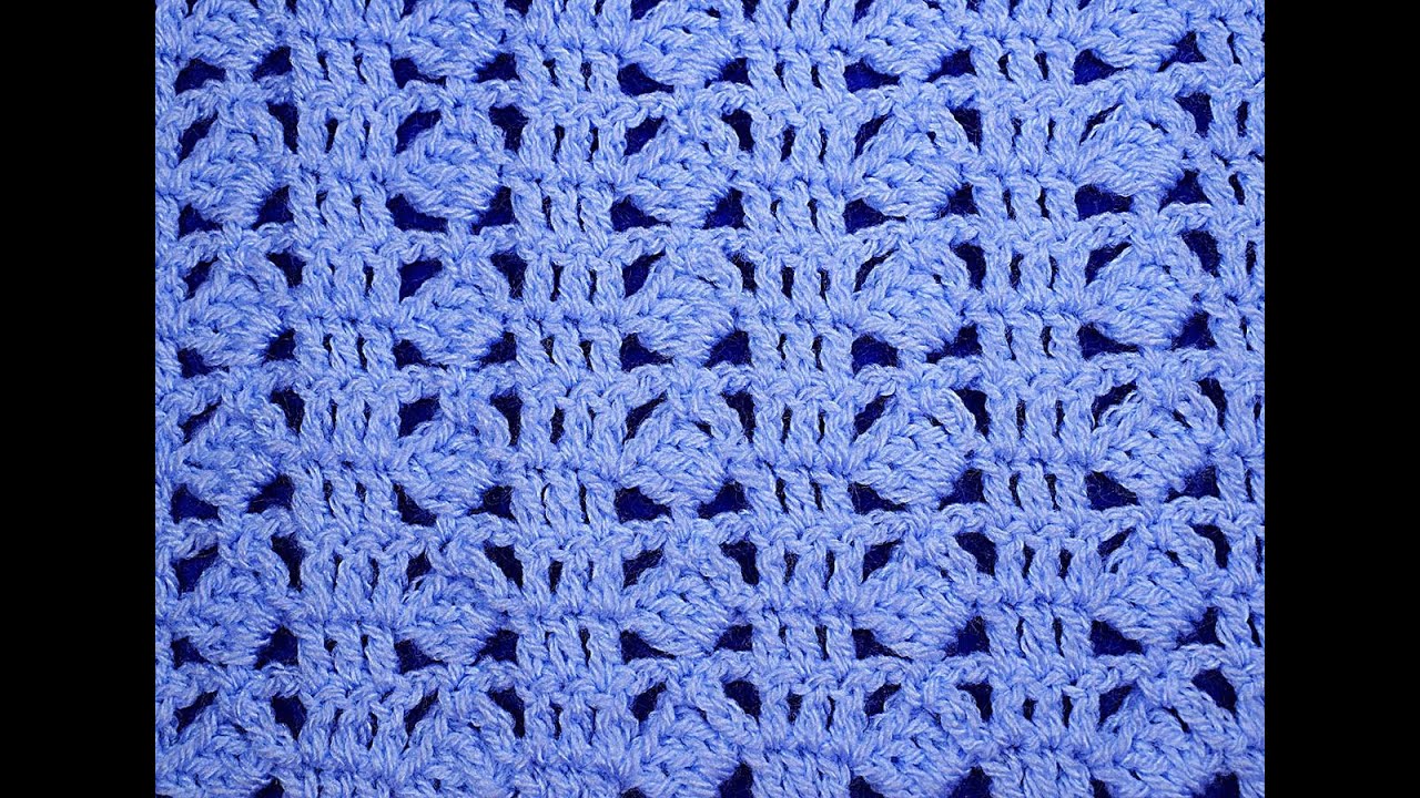 Punto especial para jerseis y blusas a crochet