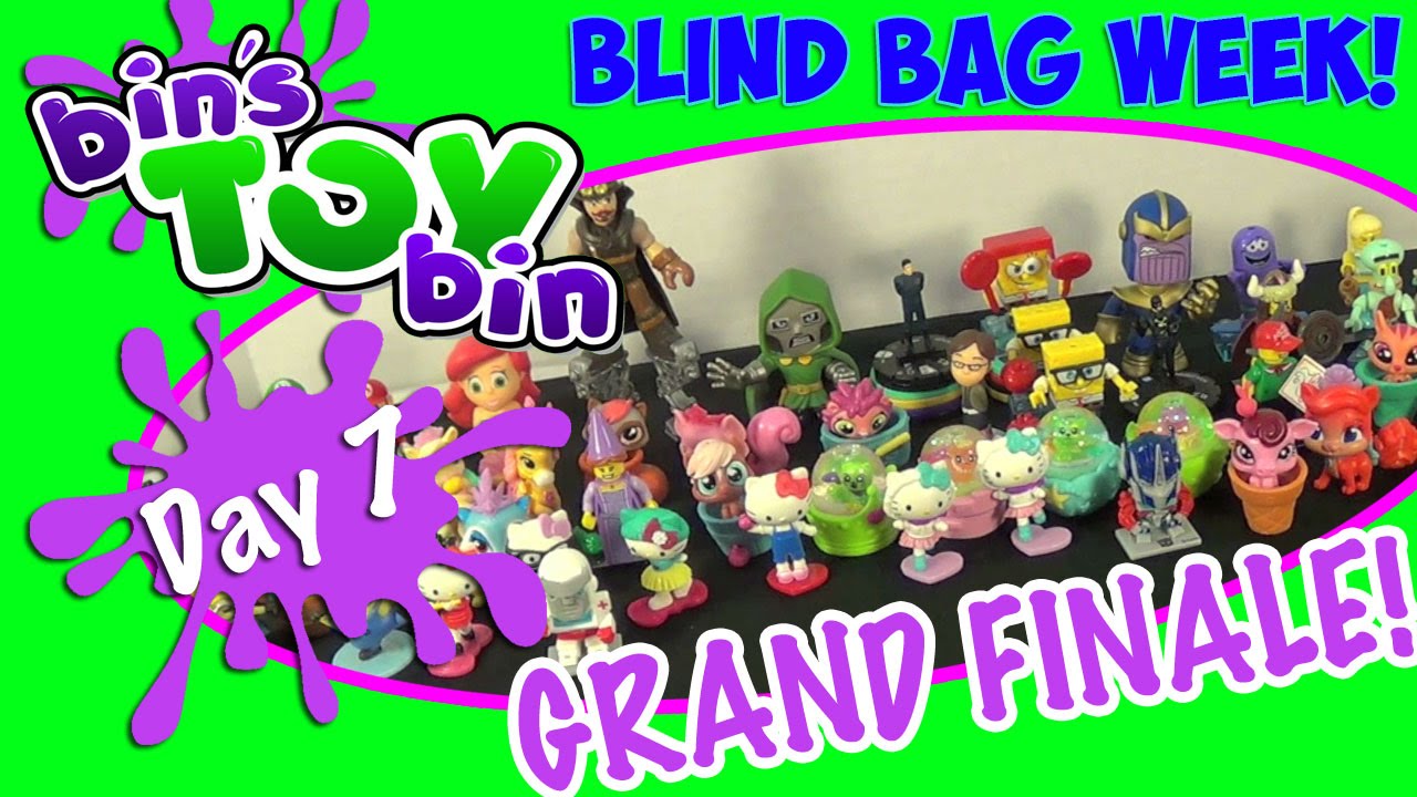 The Epic Grand Finale! - Bin's Toy Bin Blind Bag Week 3 - Day #7