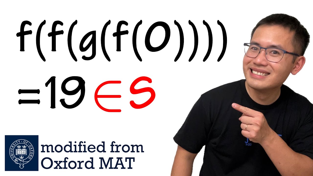 solving a hard counting problem from Oxford MAT