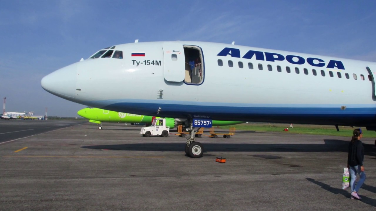 Ту-154M. RA-85757 Часть V. 29.07.2019. OVB — MJZ / Tupolev Tu-154M. Part V