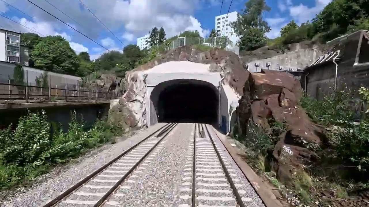 Train Trip in Summer Sweden - 4K Cabview (Stockholm-Borlänge)