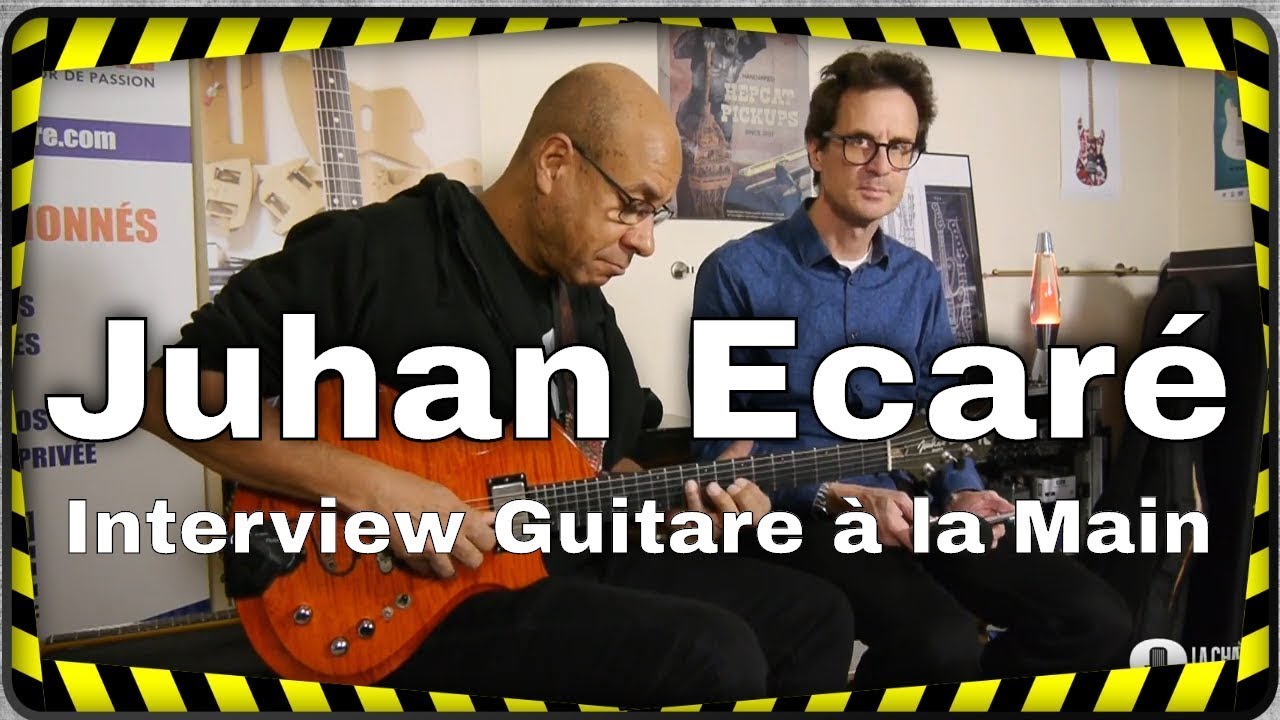 Juhan Ecaré, interview guitare Kopo à la main