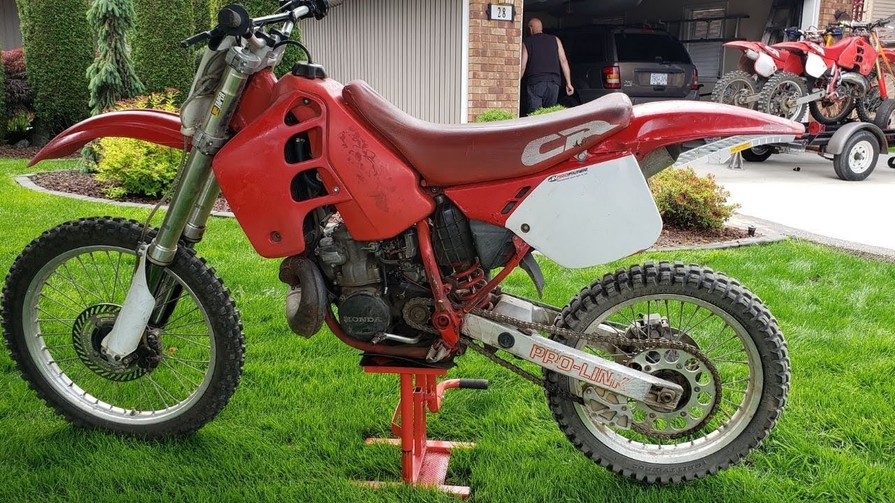 Восстановление двух CR250: разборка начинается