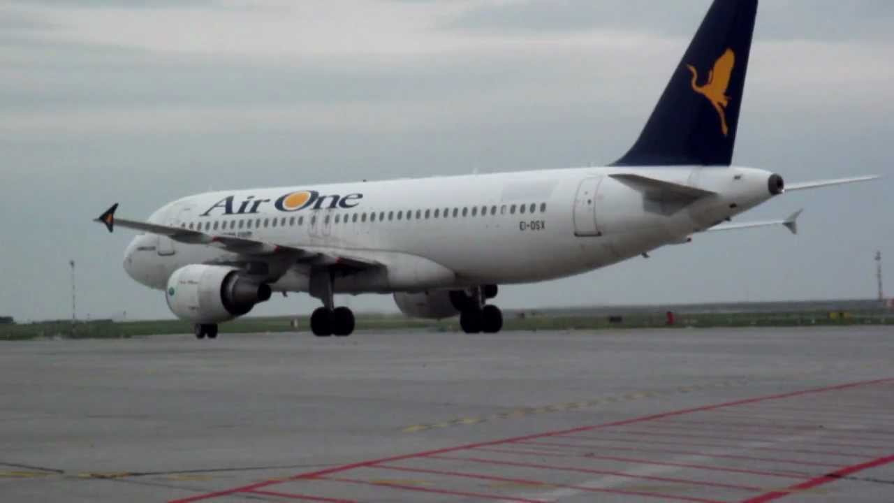 Airbus A320 At Genova International Airport GOA - LIMJ ( Landing Taxing and Take - Off )